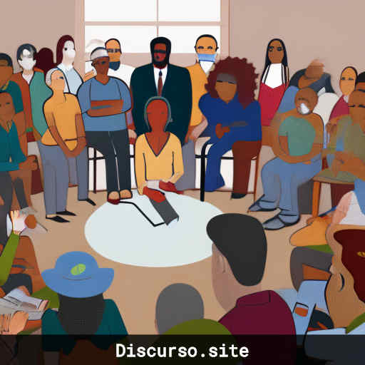 Maestro dando charla a grupo diverso de personas