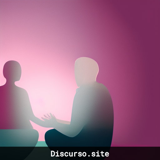 Dos personas expresando compasión y empatía